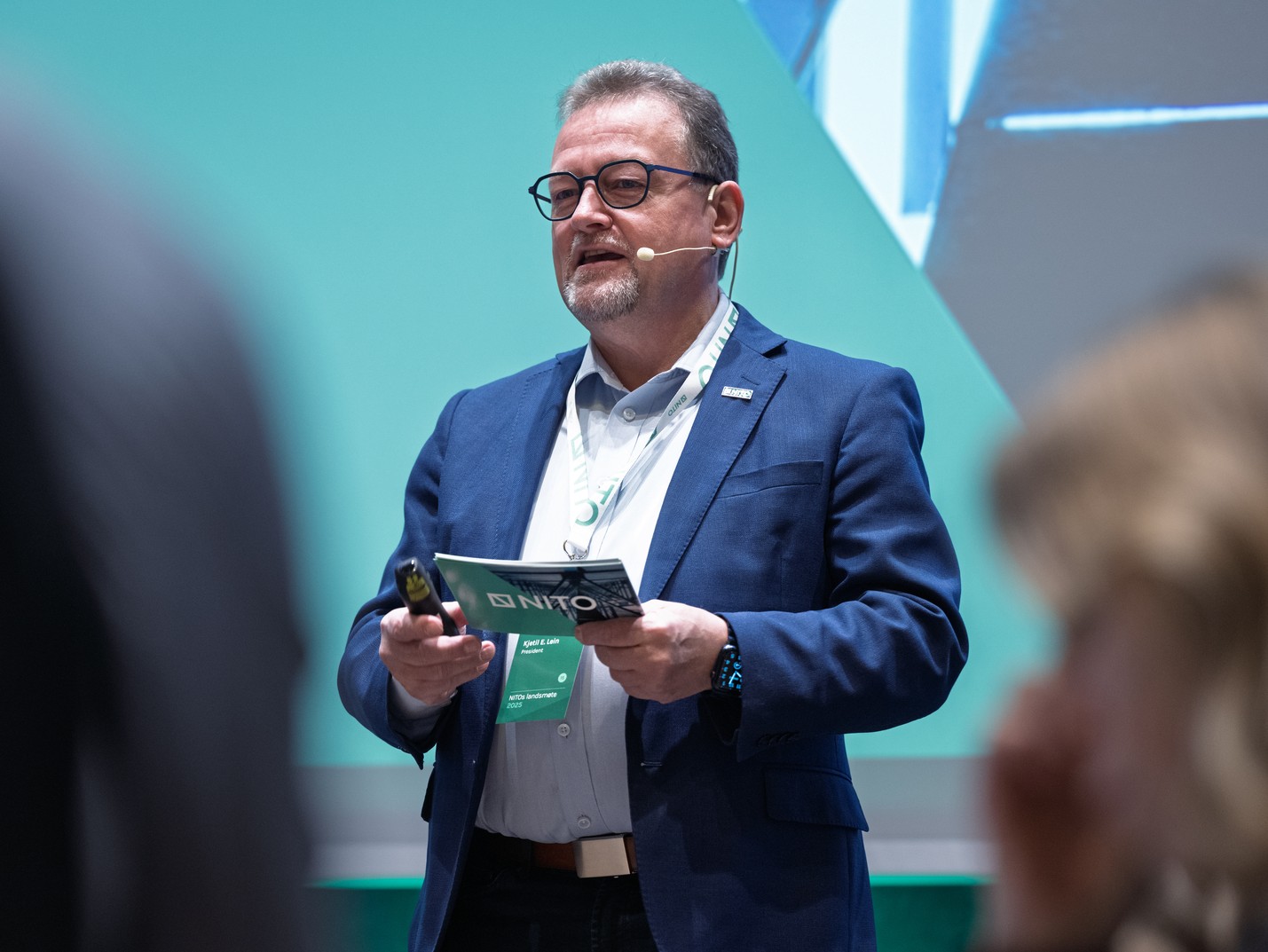 NITO-president Kjetil Lein. Foto: Bjarne Krogstad