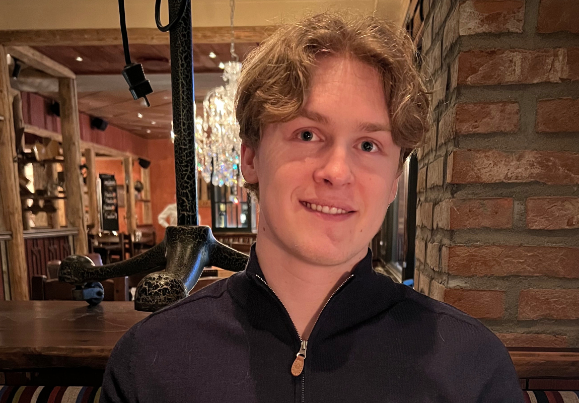 NITO student Thomas Kristiansen