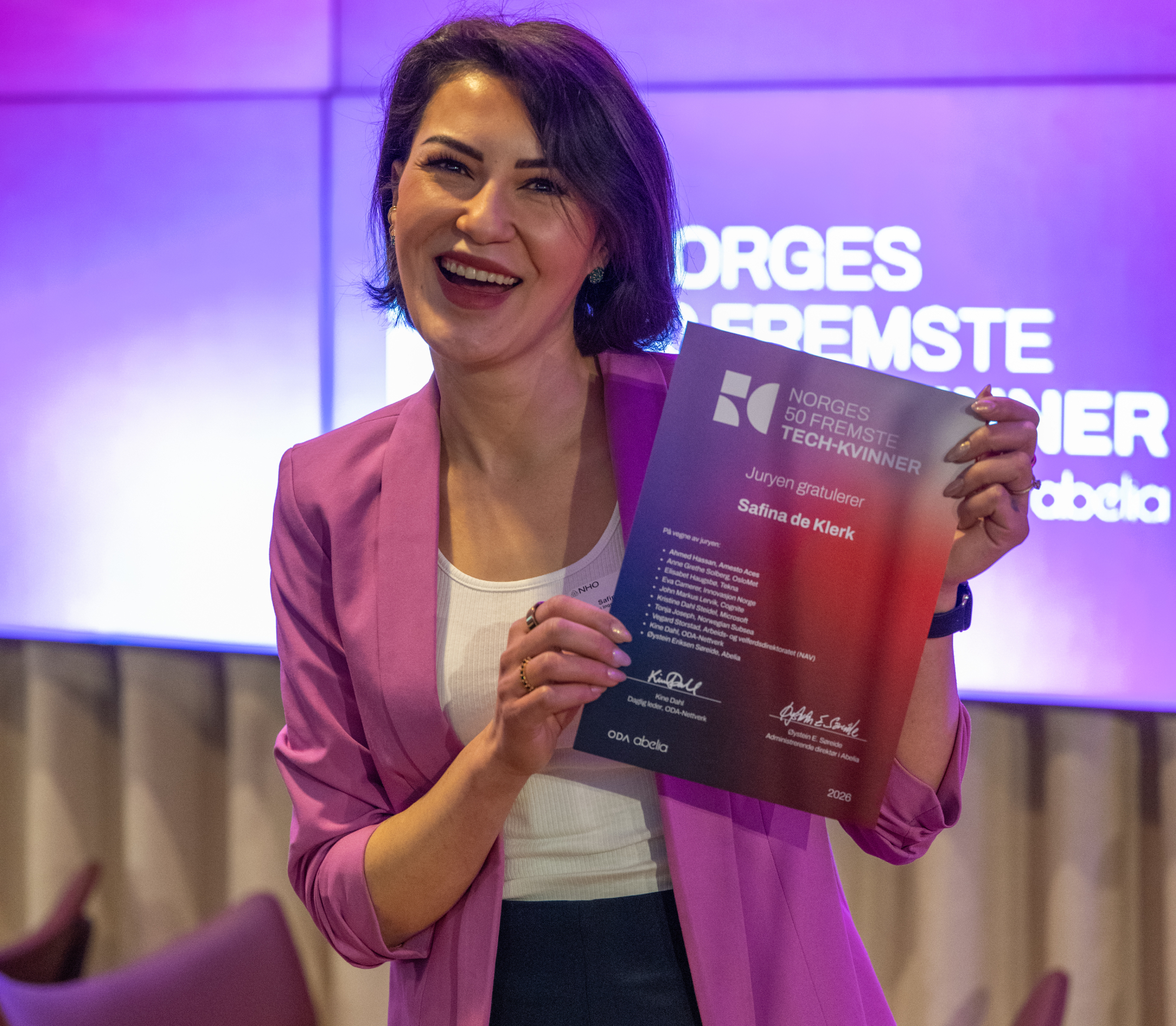 Safina de Klerk, visepresident NITO