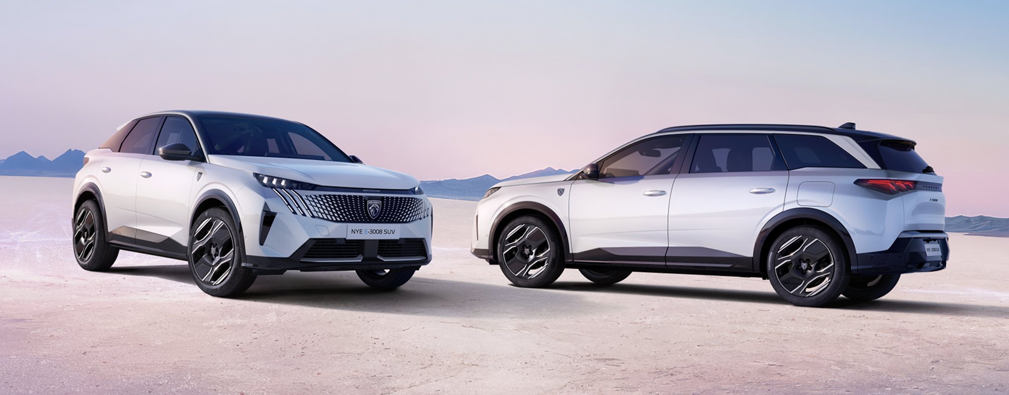 To nye biler i merket Peugeot