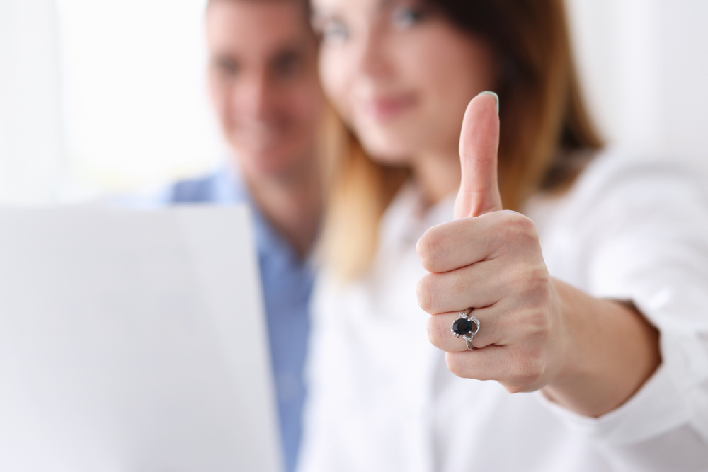 Thumbs up for job offers