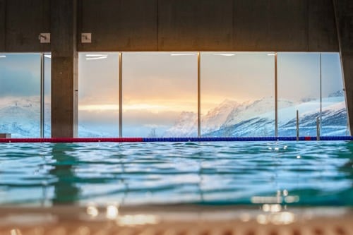 Bilde fra Tromsøbadet.