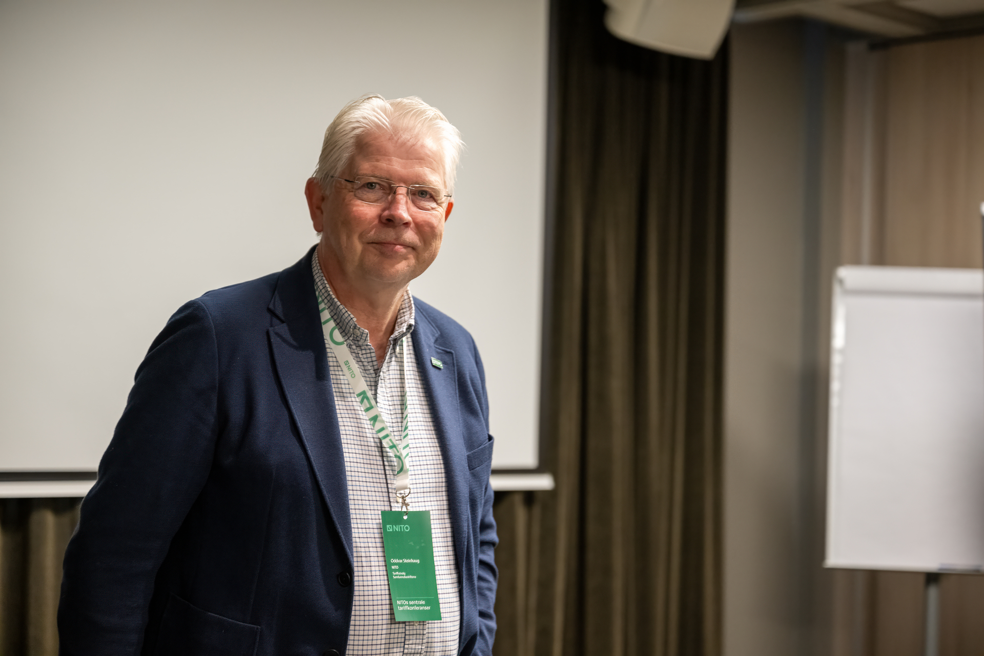 Oddvar Steinhaug, leder av NITO Samfunnsbedriftene