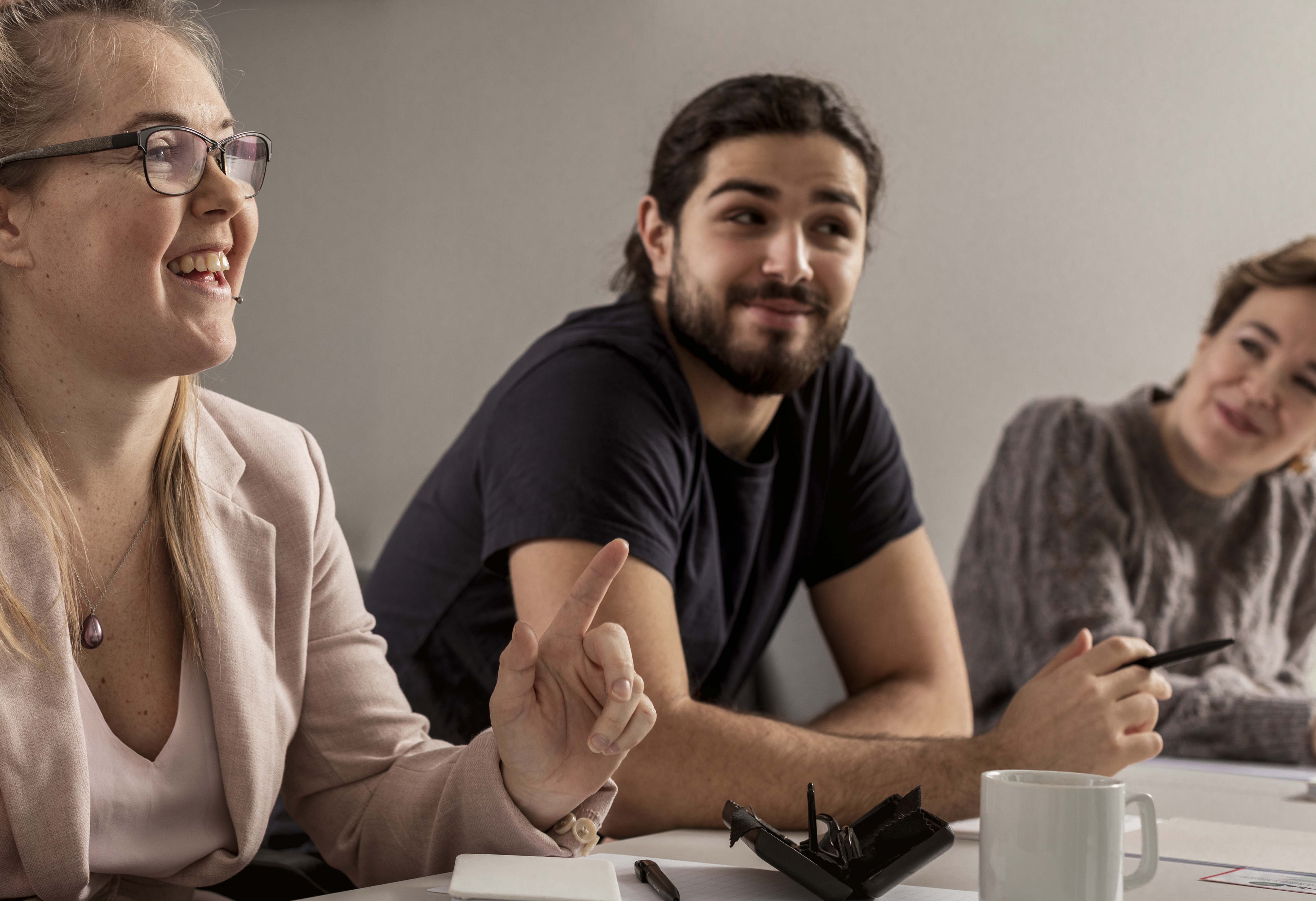 Tillitsvalgte på kurs diskuterer og lærer av hverandres erfaringer Illustrasjonsbilde: GettyImages